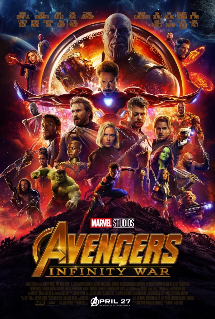Avengers Infinity War P ster oficial