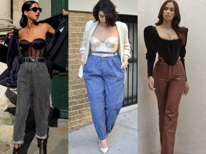 outfits con corset