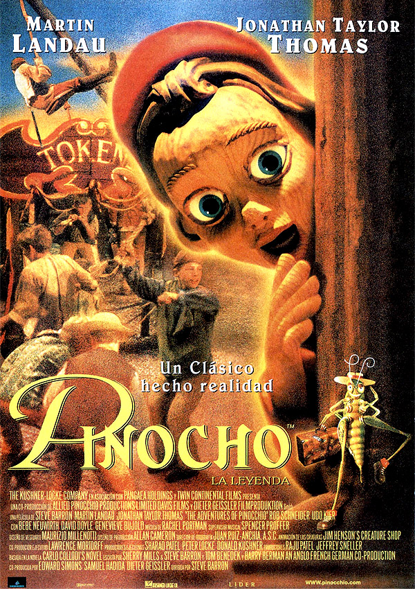 Películas de Pinocho 1996