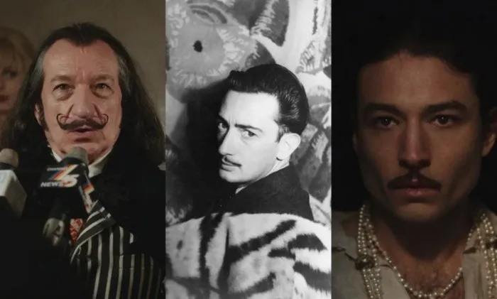 Ben Kingsley Ezra Miller Salvador Dalí 