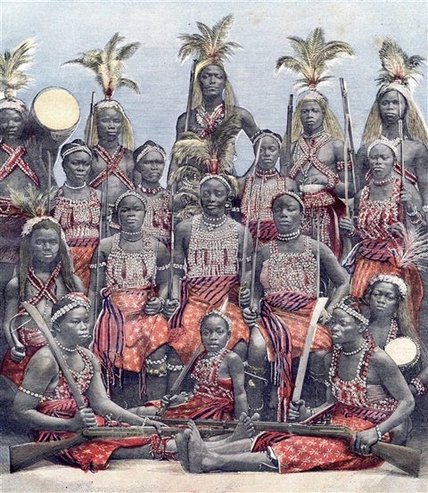 Las amazonas de Dahomey. The Woman King 