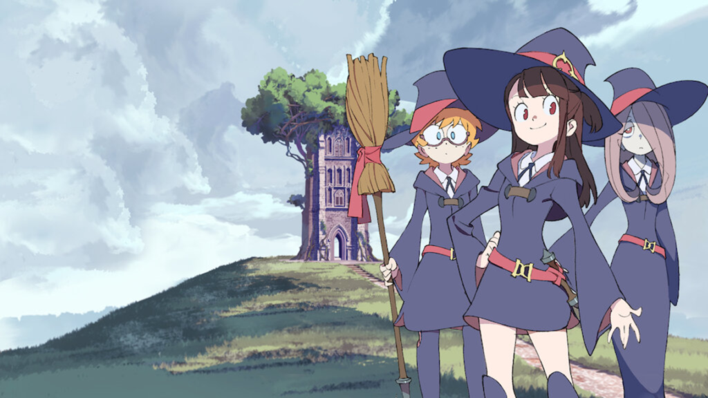 Anime de Little Witch Academia, Netflix.
