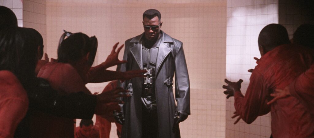 Blade: El personaje esta basado en el de los comics de Marvel.